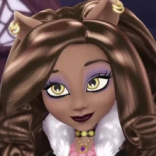 Стикер Clawdeen Wolf - 6