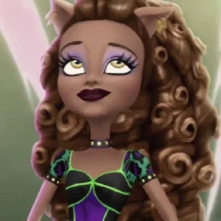 Стикер Clawdeen Wolf - 2
