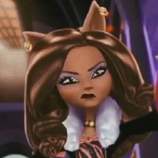 Стикер Clawdeen Wolf - 5