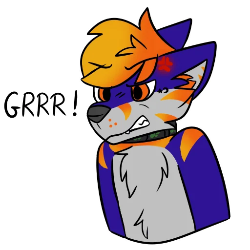 Sticker CliffyOwOlf - 1