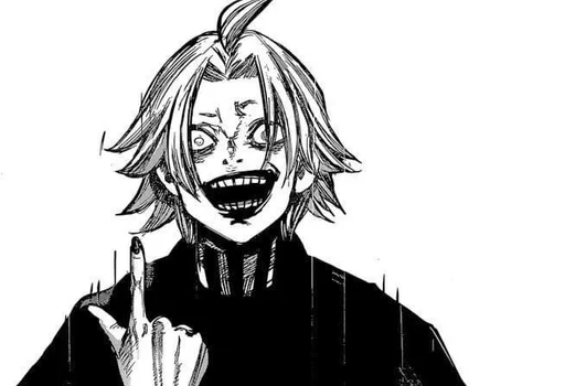 эскиз иллюстрация аниме