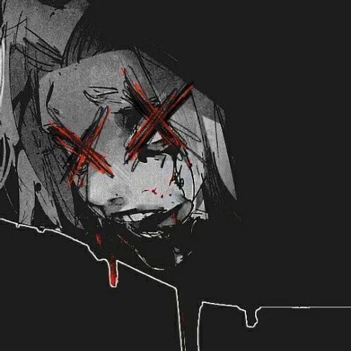 аниме эскиз рисование