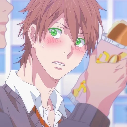 аниме мультфильм человеческое лицо