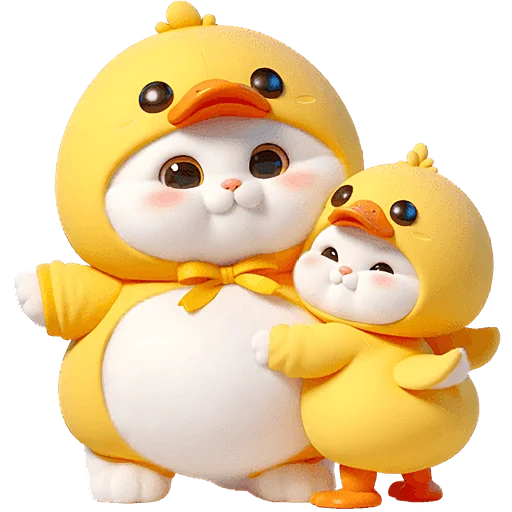 Пушистые утята @Nyasticks - 