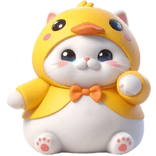 Sticker Пушистые утята @Nyasticks - 9