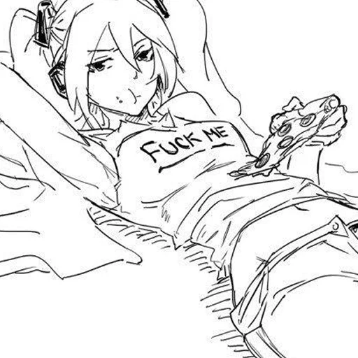 эскиз линейное искусство рисование