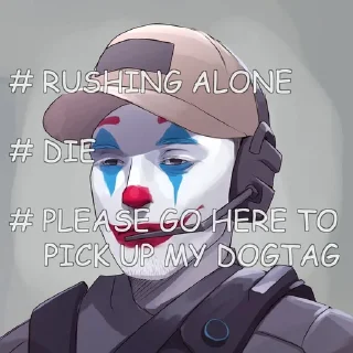 Стикер COD @Toji_sama - 5