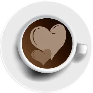 Sticker Coffee Smile - 3