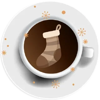 Sticker Coffee Smile - 5