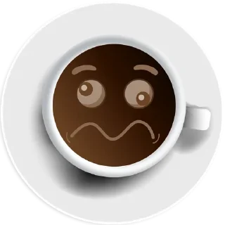 Sticker Coffee Smile - 2