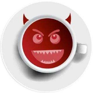 Sticker Coffee Smile - 6