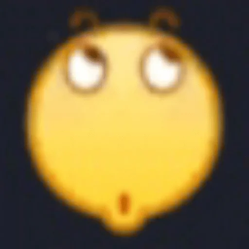 жёлтый мультфильм круг