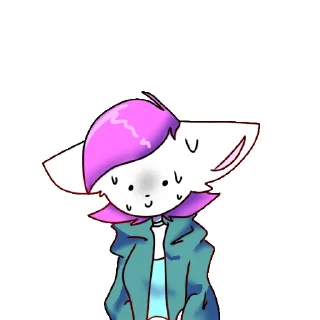 Sticker Мендичка :^ (создала стикер сама менди кенди) - 5