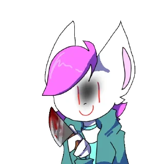 Sticker Мендичка :^ (создала стикер сама менди кенди) - 10