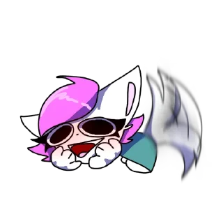 Sticker Мендичка :^ (создала стикер сама менди кенди) - 9