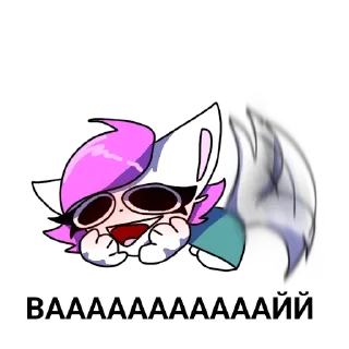 Sticker Мендичка :^ (создала стикер сама менди кенди) - 1