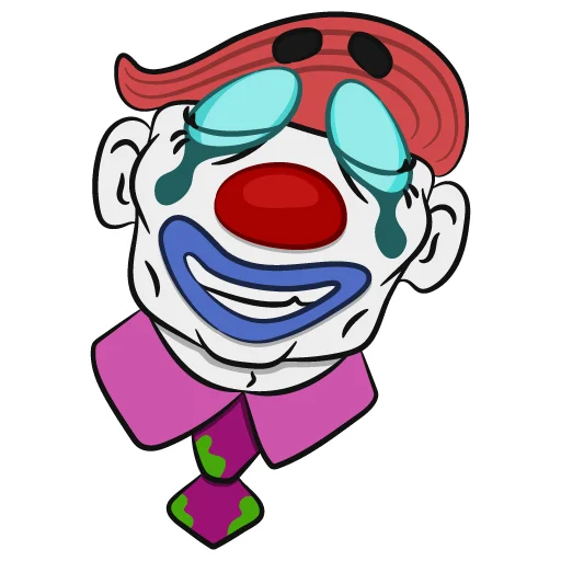 Sticker ColorfulClowns - 1
