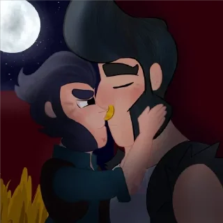 Sticker Кольт + Булл | @animebrawl - 9