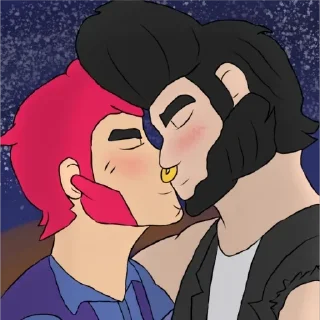 Sticker Кольт + Булл | @animebrawl - 10