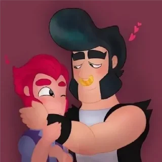 Sticker Кольт + Булл | @animebrawl - 7