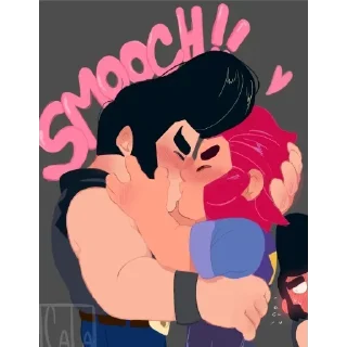 Sticker Кольт + Булл | @animebrawl - 4