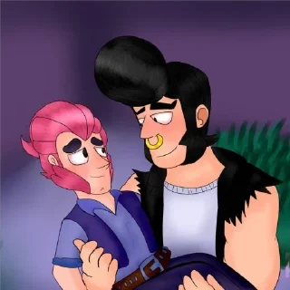 Sticker Кольт + Булл | @animebrawl - 0