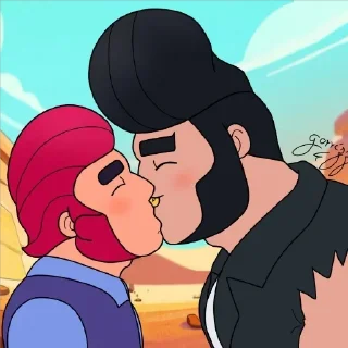 Sticker Кольт + Булл | @animebrawl - 1