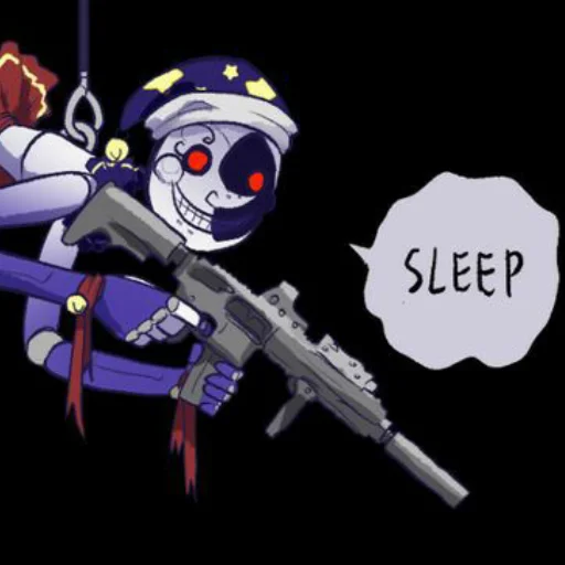 weapon cartoon fictional character