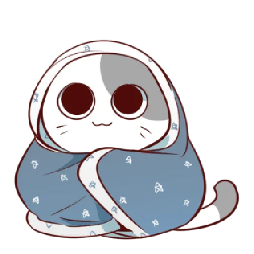 Sticker @GreySunders || Complete Pack Pus Nyangami - 10