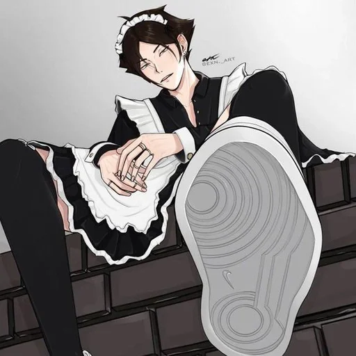 anime cartoon human face