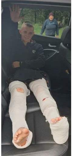 Человек бинт аксессуар