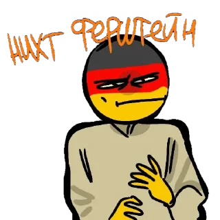 Стикер Countryhumans - 1