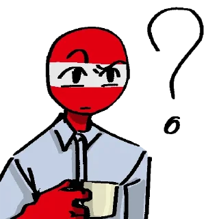 Стикер Countryhumans - 2