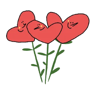Sticker сердца - 2