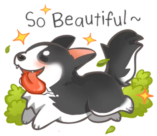 Sticker CorgiTheBoss - 1