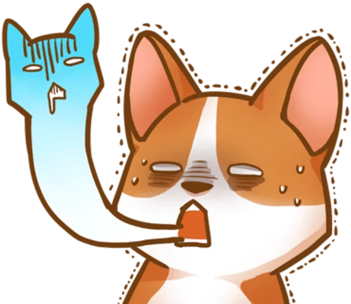 Sticker CorgiTheBoss - 1