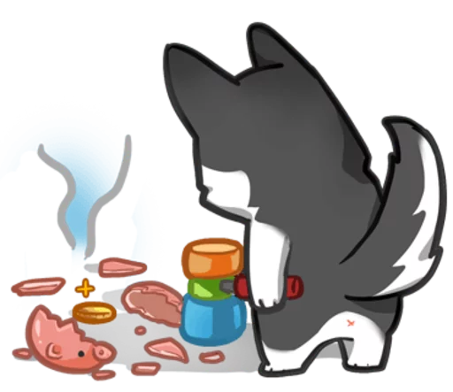 Sticker CorgiTheBoss - 1