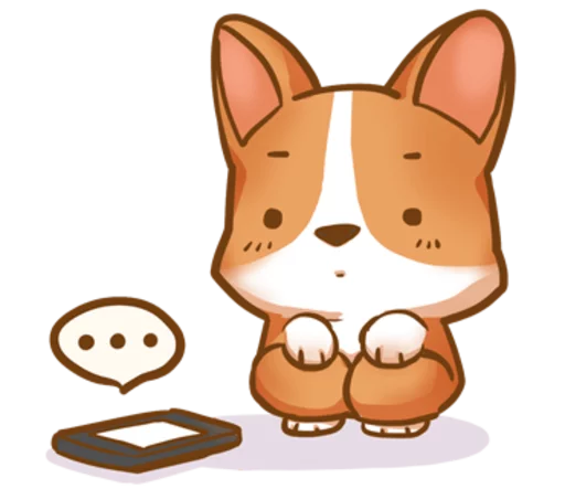 Стикер CorgiTheBoss - 1