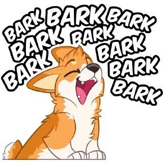 Sticker Corgis by Pulexart.com - 2