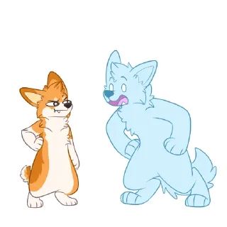 Sticker Corgis by Pulexart.com - 11