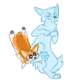 Sticker Corgis by Pulexart.com - 1