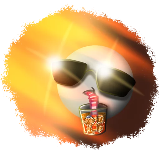 безалкогольный напиток бутылка солнечные очки