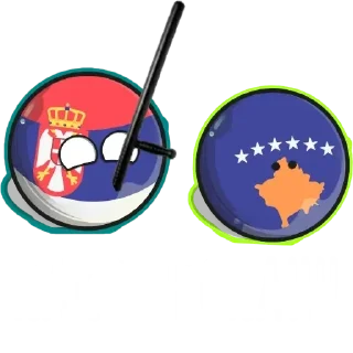 Стикер Countryballs by @Skendy123 and @second_B0 - 7