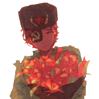 Sticker Countryhumans - 6