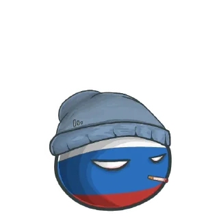 Стикер Countryballs Rovel - 2
