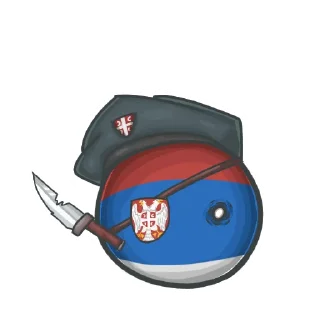 Стикер Countryballs Rovel - 4