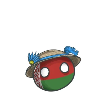 Стикер Countryballs Rovel - 0