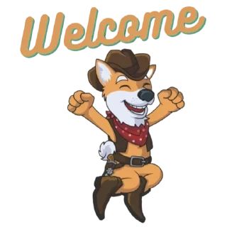 Sticker Cowboy Shiba Stickers - 0