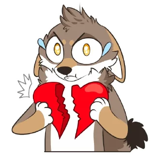 Sticker Coyotes by Pulexart.com - 0