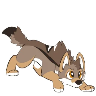 Sticker Coyotes by Pulexart.com - 10